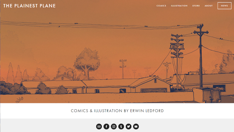 The Plainest Plane Homepage